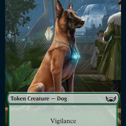 Treasure (016) // Dog Double-Sided Token [Streets of New Capenna Tokens]