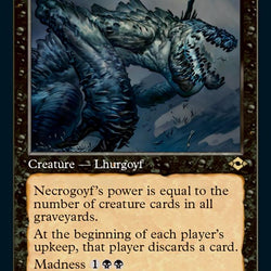 Necrogoyf (Retro Foil Etched) [Modern Horizons 2]