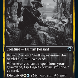 Devoted Grafkeeper // Departed Soulkeeper [Innistrad: Double Feature]