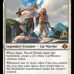Ajani, Nacatl Pariah // Ajani, Nacatl Avenger [Modern Horizons 3]