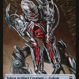Golem // The Monarch Double-Sided Token [Commander Legends Tokens]