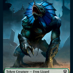 Frog Lizard // Elephant Double-Sided Token [Commander 2021 Tokens]