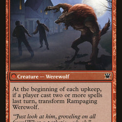 Tormented Pariah // Rampaging Werewolf [Innistrad]