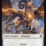 Elemental (0002) // Elemental (0009) Double-Sided Token [Lorwyn Eclipsed Tokens]