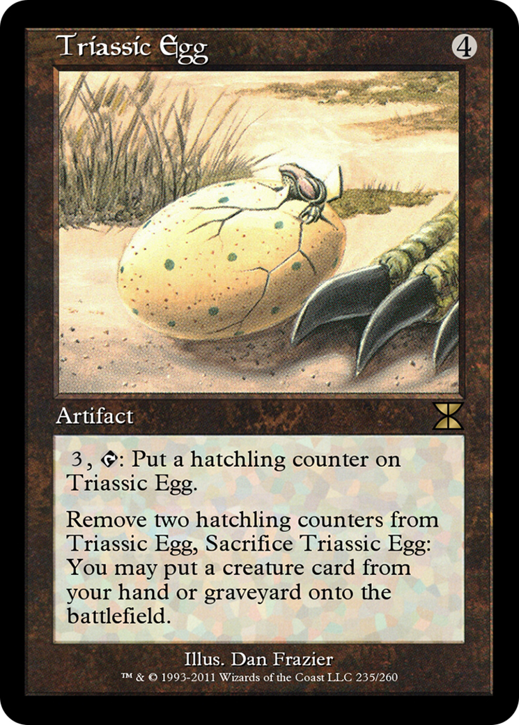 Triassic Egg (ME4-235) [Masters Edition IV] Foil