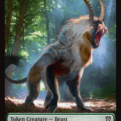 Beast (0010) // Servo Double-Sided Token [Aetherdrift Tokens]