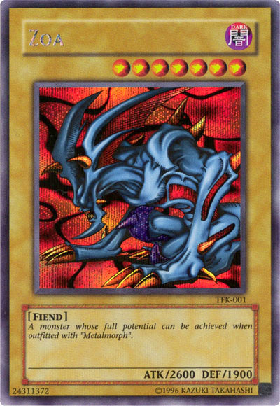Zoa [TFK-001] Prismatic Secret Rare
