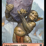 Goblin // Wraith Double-Sided Token [The Lord of the Rings: Tales of Middle-Earth Commander Tokens]