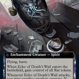 Tribute to Horobi // Echo of Death's Wail (Extended Art) [Kamigawa: Neon Dynasty]