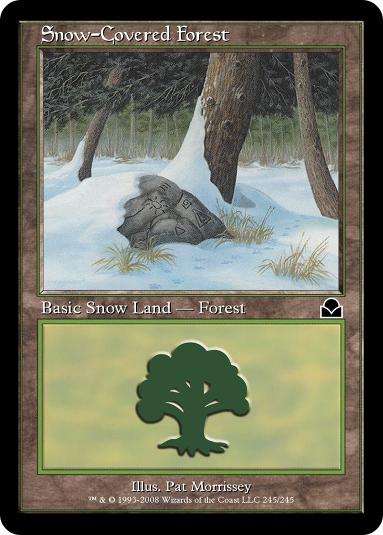 Snow-Covered Forest (ME2-245) [Masters Edition II]