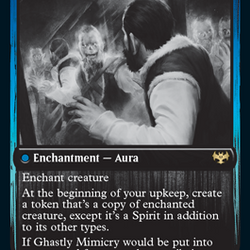 Mirrorhall Mimic // Ghastly Mimicry [Innistrad: Double Feature]
