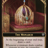 The Monarch // Spirit Double-Sided Token [Commander Legends Tokens]
