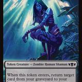 Goat // Timeless Witness Double-Sided Token [Tarkir: Dragonstorm Commander Tokens]