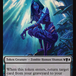 Goat // Timeless Witness Double-Sided Token [Tarkir: Dragonstorm Commander Tokens]