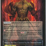 Melgis, the Flame King // Melgis, the One Charmed by the Demon Sword (VS01-028/J) [Dual Deck: Faria & Melgis]