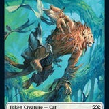 Cat // Germ Double-Sided Token [Double Masters Tokens]