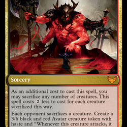 Extus, Oriq Overlord // Awaken the Blood Avatar [Strixhaven: School of Mages]