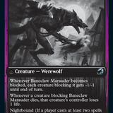 Baneblade Scoundrel // Baneclaw Marauder [Innistrad: Double Feature]
