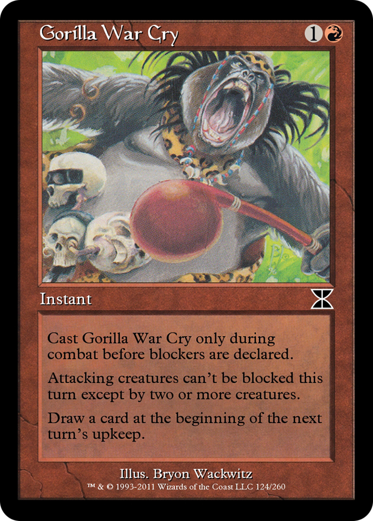 Gorilla War Cry (ME4-124) [Masters Edition IV]