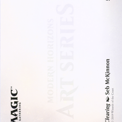 Silent Clearing // Silent Clearing (AMH1-051) (Borderless) [Modern Horizons Art Series]