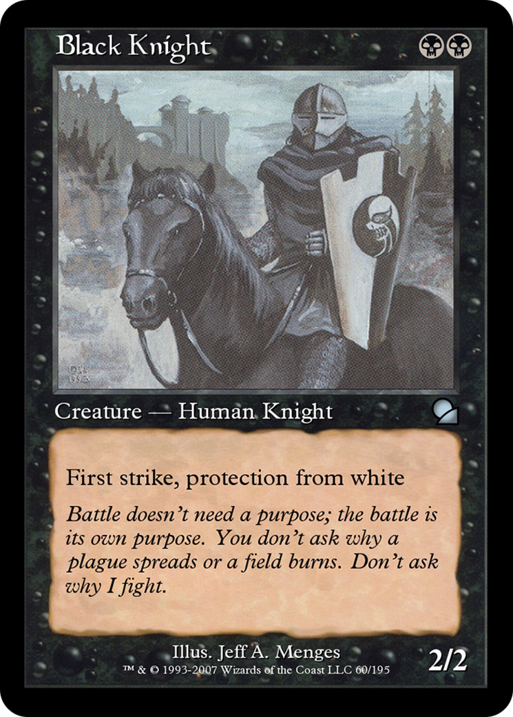 Black Knight (ME1-060) [Masters Edition]