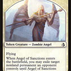 Angel of Sanctions // Drake Double-Sided Token [Amonkhet Tokens]