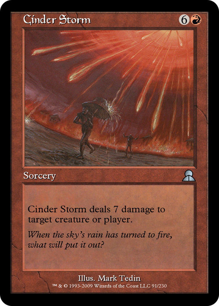 Cinder Storm (ME3-091) [Masters Edition III]