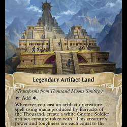 Thousand Moons Smithy // Barracks of the Thousand [The Lost Caverns of Ixalan Prerelease Cards]