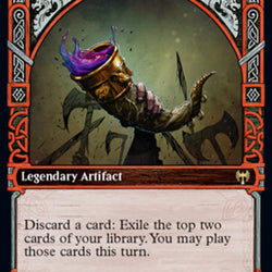 Birgi, God of Storytelling // Harnfel, Horn of Bounty (Showcase) [Kaldheim]