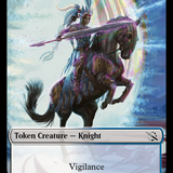 Assassin // Knight (10) Double-Sided Token [March of the Machine Commander Tokens]