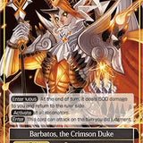Raging Flame Kabuki // Barbatos, the Crimson Duke (1-050/J) [The Dawn of Valhalla]