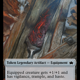 Cragflame // Starscape Cleric Double-Sided Token [Bloomburrow Tokens]