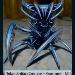 Construct (022) // Treasure Double-Sided Token [Commander 2021 Tokens]