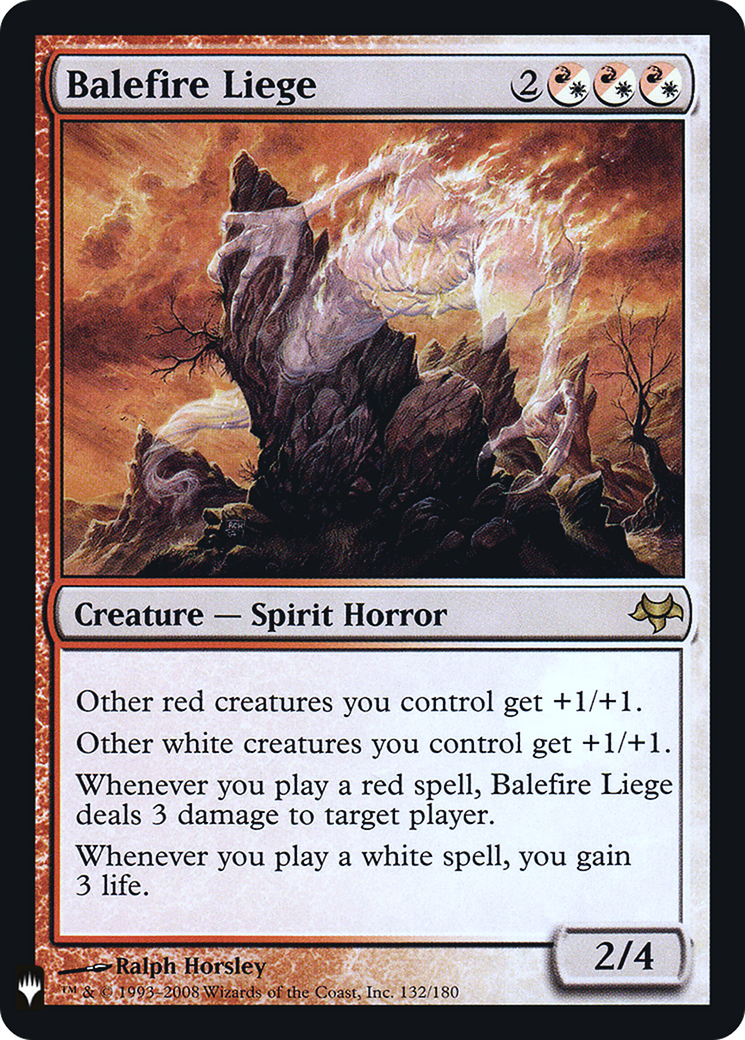 Balefire Liege (LIST-132) [The List]