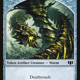 Wurm (032/036) // Goat Double-Sided Token [Commander 2014 Tokens]