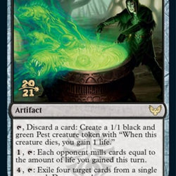 Pestilent Cauldron // Restorative Burst [Strixhaven: School of Mages Prerelease Promos]