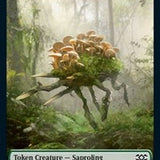 Saproling // Servo Double-Sided Token [Double Masters Tokens]