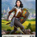 Soldier // Treasure Double-Sided Token [Core Set 2021 Tokens]
