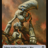Myr // Thopter Double-Sided Token [Phyrexia: All Will Be One Commander Tokens]