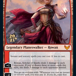Rowan, Scholar of Sparks // Will, Scholar of Frost [Strixhaven: School of Mages Prerelease Promos]