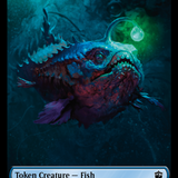 Fish // Beast Double-Sided Token [Doctor Who Tokens]