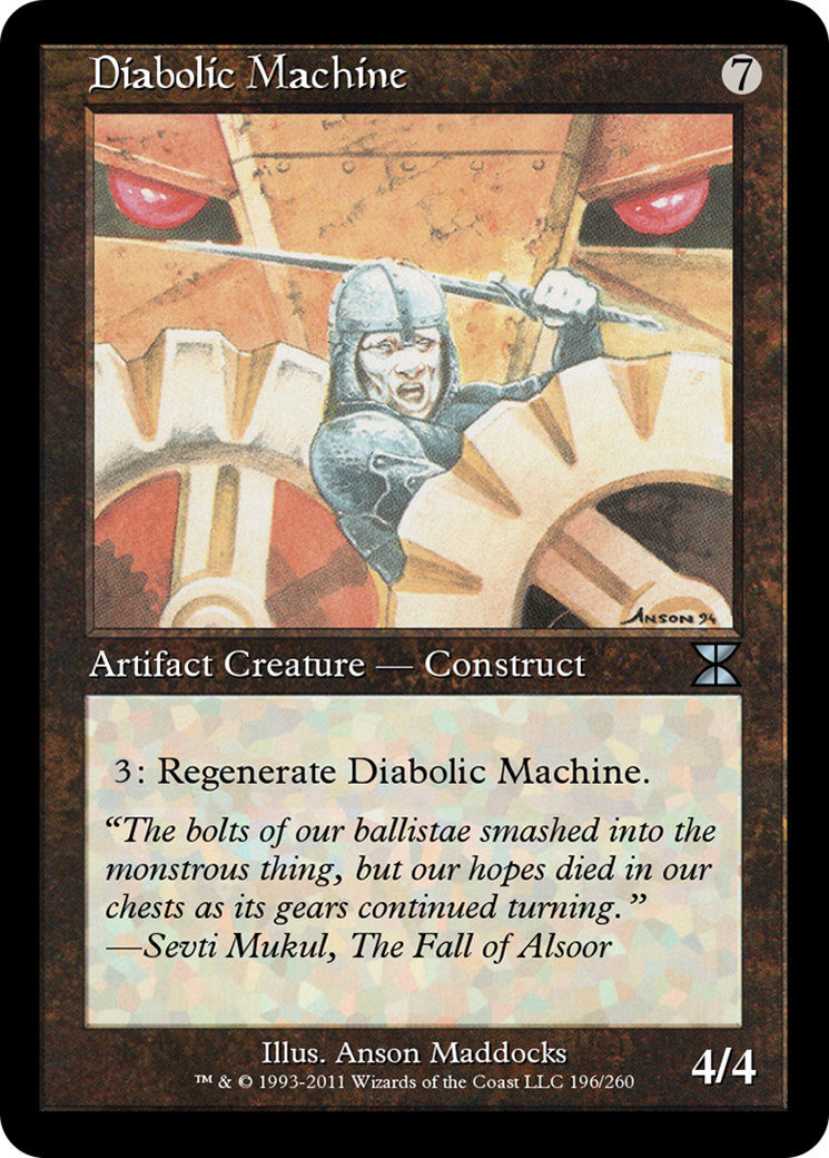 Diabolic Machine (ME4-196) [Masters Edition IV]