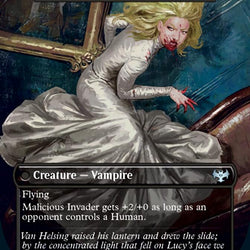 Innocent Traveler // Malicious Invader - Lucy Westenra // Lucy, Arisen Vampire [Innistrad: Crimson Vow]