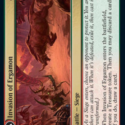Invasion of Ergamon // Truga Cliffcharger [March of the Machine]
