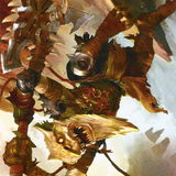 Teeterpeak Ambusher // Teeterpeak Ambusher (AZNR-067) (Borderless) [Zendikar Rising Art Series]