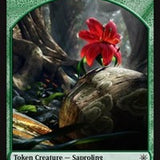 Saproling // Treasure (010) Double-Sided Token [Explorers of Ixalan Tokens]