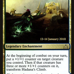 Hadana's Climb // Winged Temple of Orazca [Rivals of Ixalan Prerelease Promos]