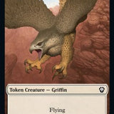 Zombie Knight // Griffin Double-Sided Token [Dominaria United Commander Tokens]
