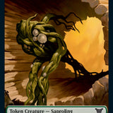 Saproling // Spirit (002) Double-Sided Token [Kamigawa: Neon Dynasty Commander Tokens]