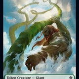 Giant // Food (18) Double-Sided Token [Throne of Eldraine Tokens]